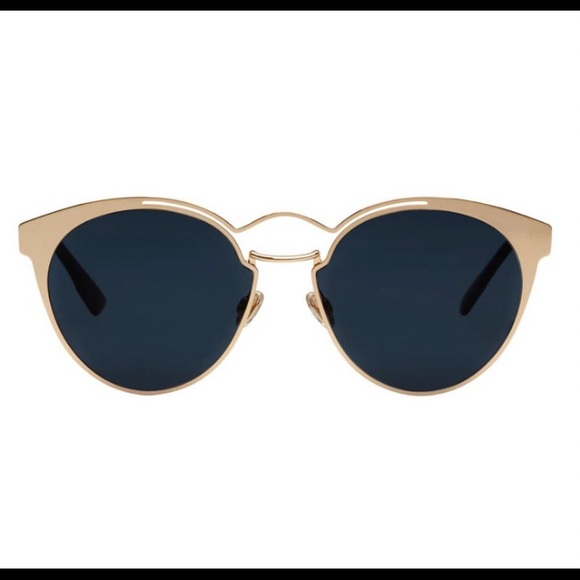 Dior Blue Ship Same Day Gold Nebula 000a9 Sunglasses - Picture 3 of 15